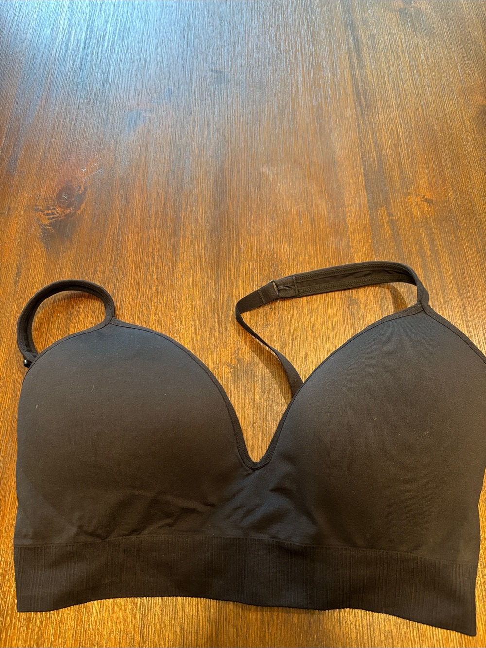 Athleta Black Wireless Padded Bralette
